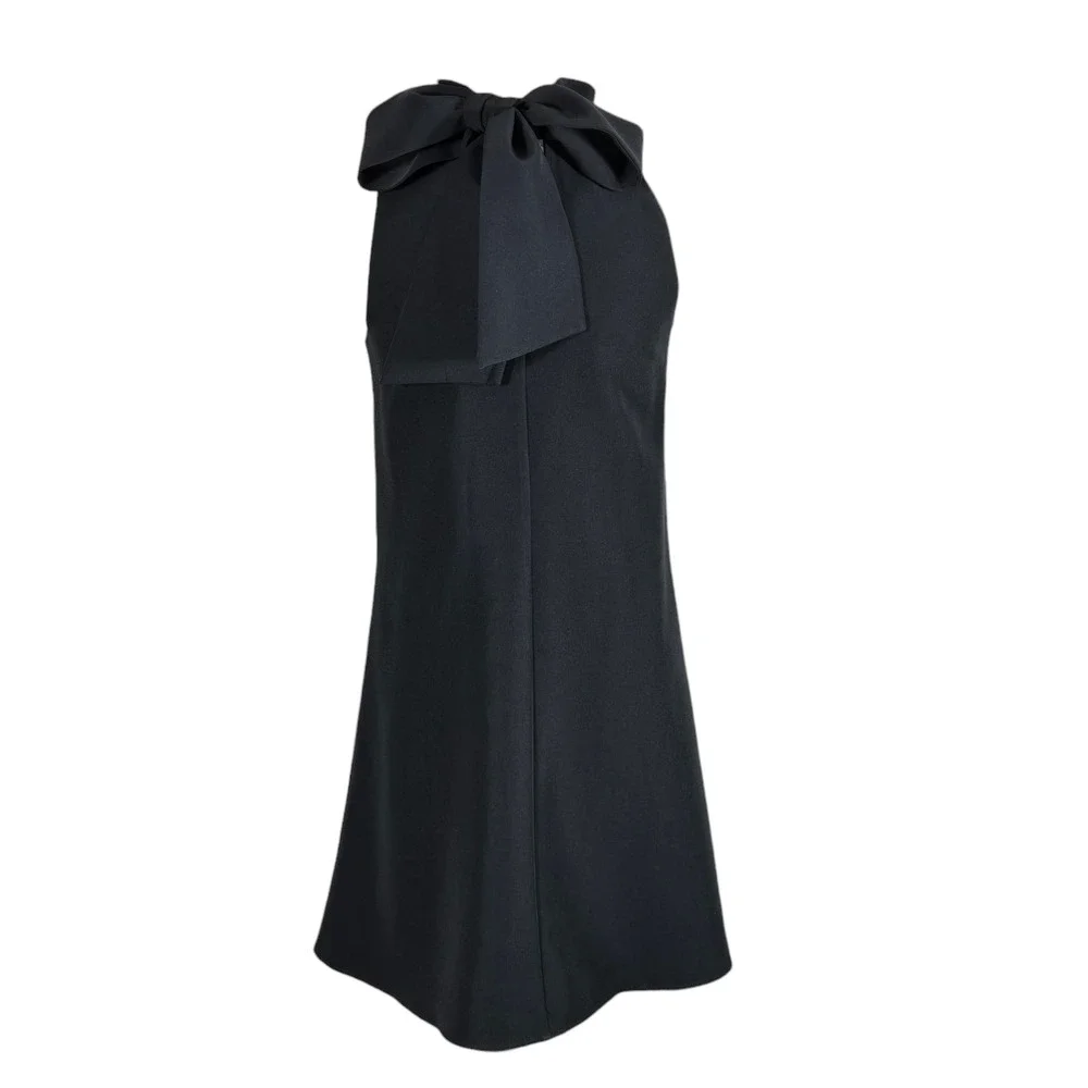 Tuckernuck‎ Blythe Black Bow-Back Shift Dress XS NWT